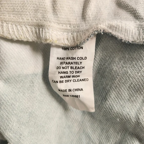 Unique Vintage Teal and White Floral Mini Dress - Picture 10 of 13